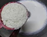 A picture of step 1 of Bread Malai Roll.