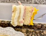 Foto del paso 16 de la receta: Pastel frío de jamón, queso y huevo hilado