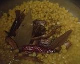 A picture of step 3 of Cholar dal.