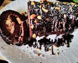 A picture of step 9 of Chocolate Swiss roll#dessert recipe.