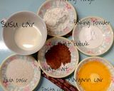 Foto langkah ke 1 dari resep Choco Mug Cake (2 menit masak di microwave).