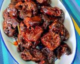 Foto del paso 1 de la receta Salsa de tomates con aceitunas amargas