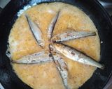 A picture of step 2 of Omelette with smoked fish.