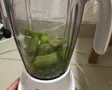 Foto langkah ke 1 dari resep Jus seledri / pure celery juice #homemadebylita.