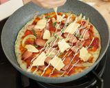 Foto langkah ke 6 dari resep Crispy Pizza Tanpa Oven [Gluten Free] Devina Hermawan.