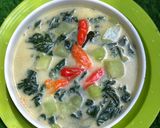 Foto langkah ke 5 dari resep Bobor bayam manisa santan.