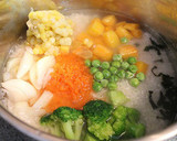 小朋友便當菜: 蔬菜炊飯的食譜步驟1照片