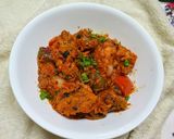 A picture of step 5 of Chicken Tikka Masala.