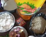 Foto langkah ke 1 dari resep Lemper Isi Serundeng Kelapa.