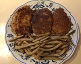 A picture of step 4 of California Farm Pork Loin with French Fries.