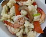 Foto langkah ke 9 dari resep Tumis kembang kol saos tiram.