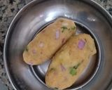 A picture of step 3 of Bread rolls.