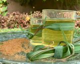 A picture of step 4 of Lemongrass tea.