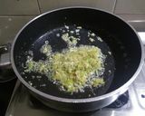 A picture of step 1 of Veg spring roll.