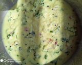 A picture of step 4 of Masala Rava Idli.