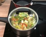 Une image de l'étape 4 de Nouilles aux légumes et au beurre de cacahuète.