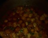 A picture of step 7 of Mater Paneer.