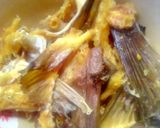 A picture of step 1 of Egusi Soup.