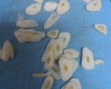 Foto del paso 1 de la receta: Pasta con gambas, gulas y nata