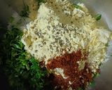 A picture of step 2 of Methi kadigole.