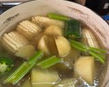 A picture of step 6 of Sonoran-Style Beef Soup (Caldo de Res).