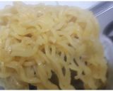A picture of step 1 of Spicy Masala Maggi.