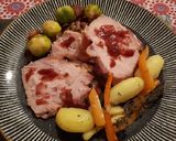 Foto del paso 11 de la receta: Jamón glaseado con miel al horno y verduras asadas