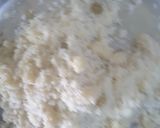 A picture of step 3 of Coconut Laddu.