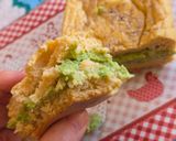 Foto del paso 7 de la receta: Sanguchito de palta al limón 🥑 🍋 en pancito proteico de garbanzos y huevo 🥫sin harina, sin gluten 🥪