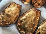 Berenjenas rellenas de marisco