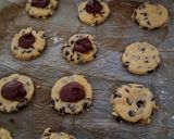 Une image de l'étape 2 de Cookies coeur Nutella.