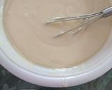 A picture of step 2 of Eggless pineapple upside down cake.