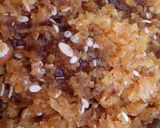 A picture of step 3 of Vegan Amla Chundo.
