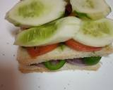 Samosa cheesy sandwich recipe step 3 photo