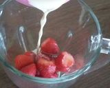 Foto del paso 1 de la receta: Helado de fresa