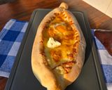 صورة لخطوة 9 من وصفة خاشابوري أدجارولي 🇬🇪 Adjaruli khachapuri