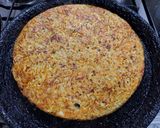 Foto del paso 2 de la receta: Tortilla de repollo y zanahorias al horno