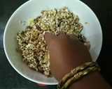 A picture of step 8 of No-bake granola bar(with gulukand).