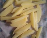A picture of step 2 of French Fries.