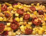 Tepsis, csirkés "mindent bele" 🤷🏼‍♀️😄 recept fázis 4 fotója
