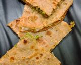 A picture of step 1 of Broccoli and Cheese Quesadillas.
