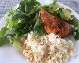 Ketchupos mézes csirkecomb jázminrizzsel 🍗 recept fázis 7 fotója