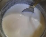 A picture of step 4 of Mango Phirni.