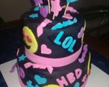 Foto del paso 6 de la receta: Torta para mi hija😍✌😙