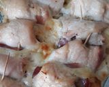Sonkás-sajtos csirkemell tekercs recept fázis 5 fotója
