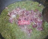 Foto langkah ke 3 dari resep Cumi asin sambel ijo.