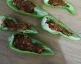 A picture of step 2 of Achar gosht.