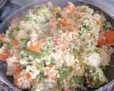 Foto del paso 1 de la receta: Cuscús con menestra de verduras