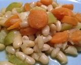 Une image de l'étape 4 de Haricot blanc curcuma.