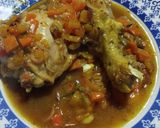 Foto del paso 5 de la receta: Pollo agridulce con almendras (especias varias)